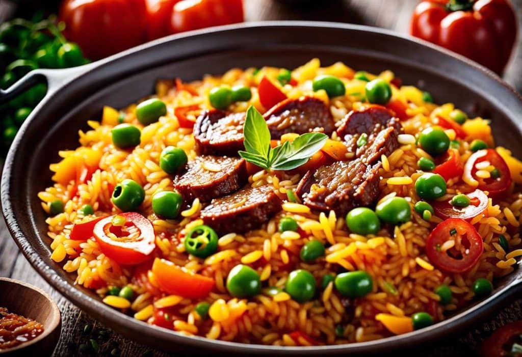 Recette d'arroz con carne : découvrez le risotto espagnol authentique