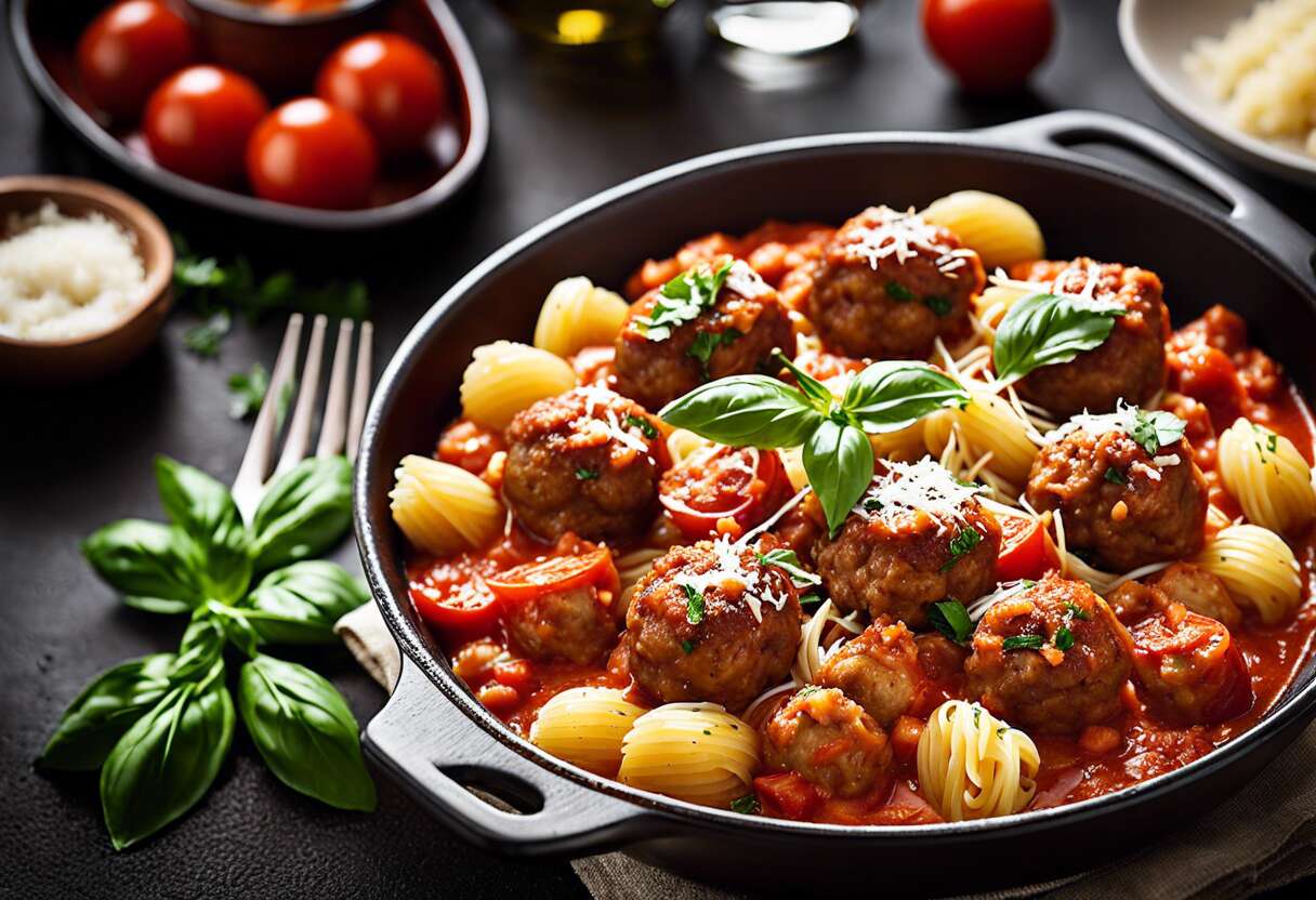 Recette de gnocchi aux boulettes siciliennes : saveur d'Italie dans votre assiette