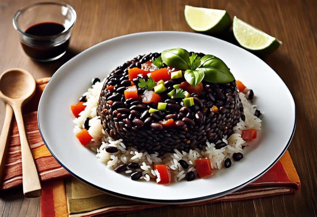 Recette facile de riz aux haricots noirs et choricitos : saveurs ibériques en un plat