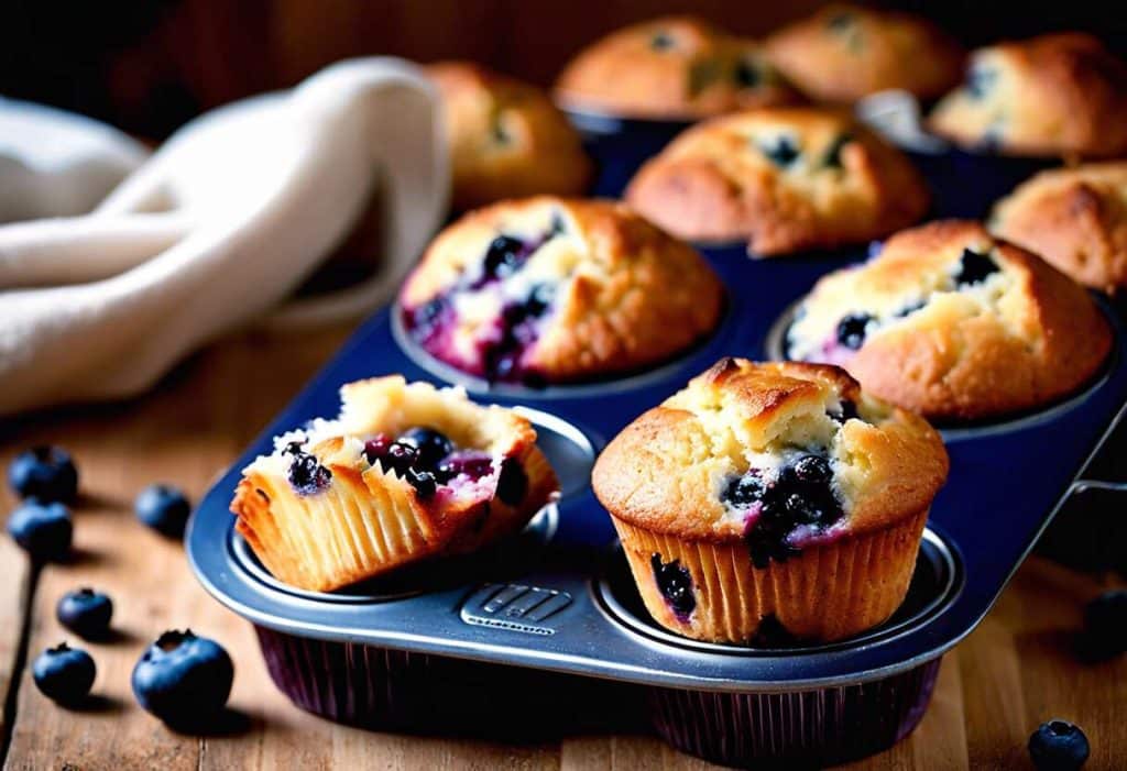 Muffins aux bleuets sauvages du Québec : recette originale et conseils