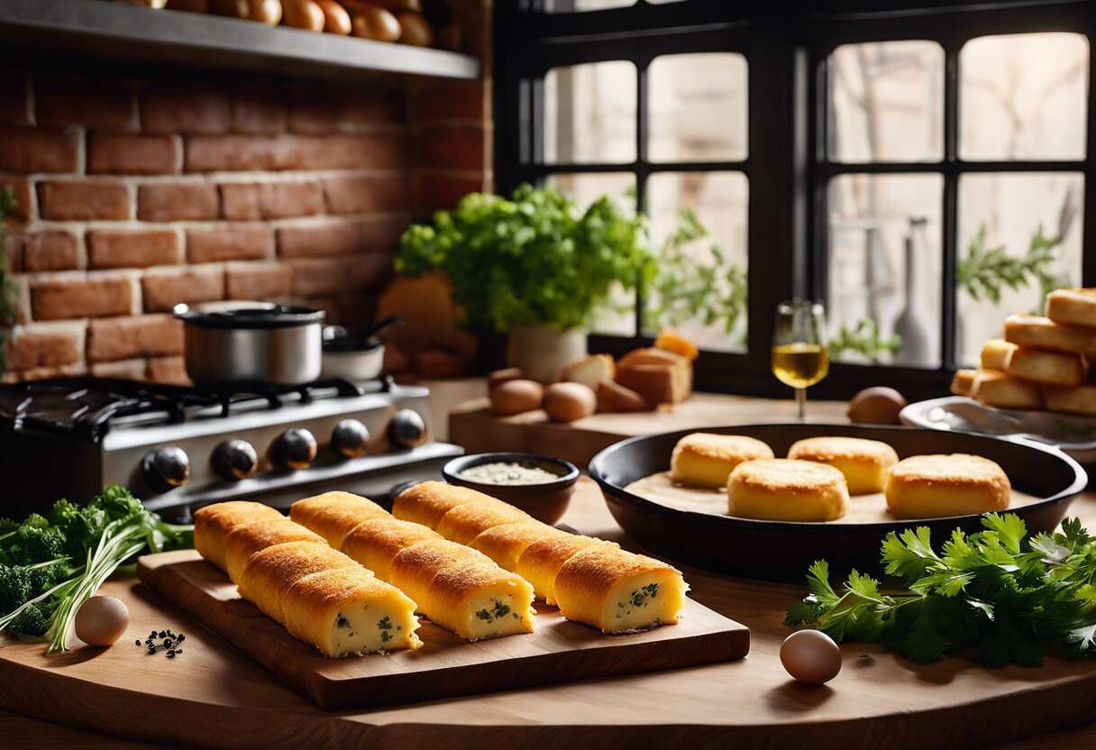 Rakakat au fromage : rouleaux croustillants pour vos mezzes
