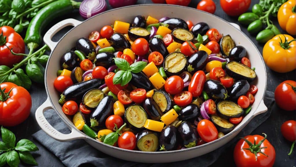 Légumes méditerranéens en fête : cuissons & assaisonnements à la grecque