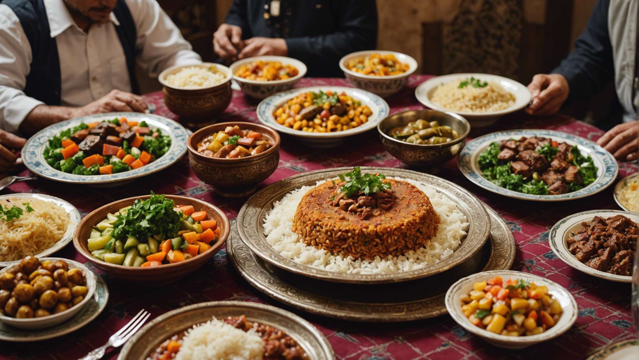 Rituels et symbolique autour d’un repas jordanien partagé