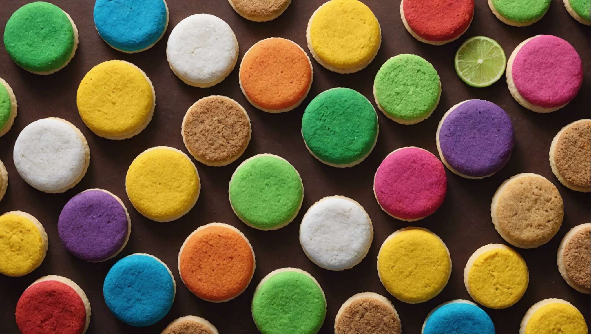 Polvorones : le petit biscuit coloré qui enchante le mexique