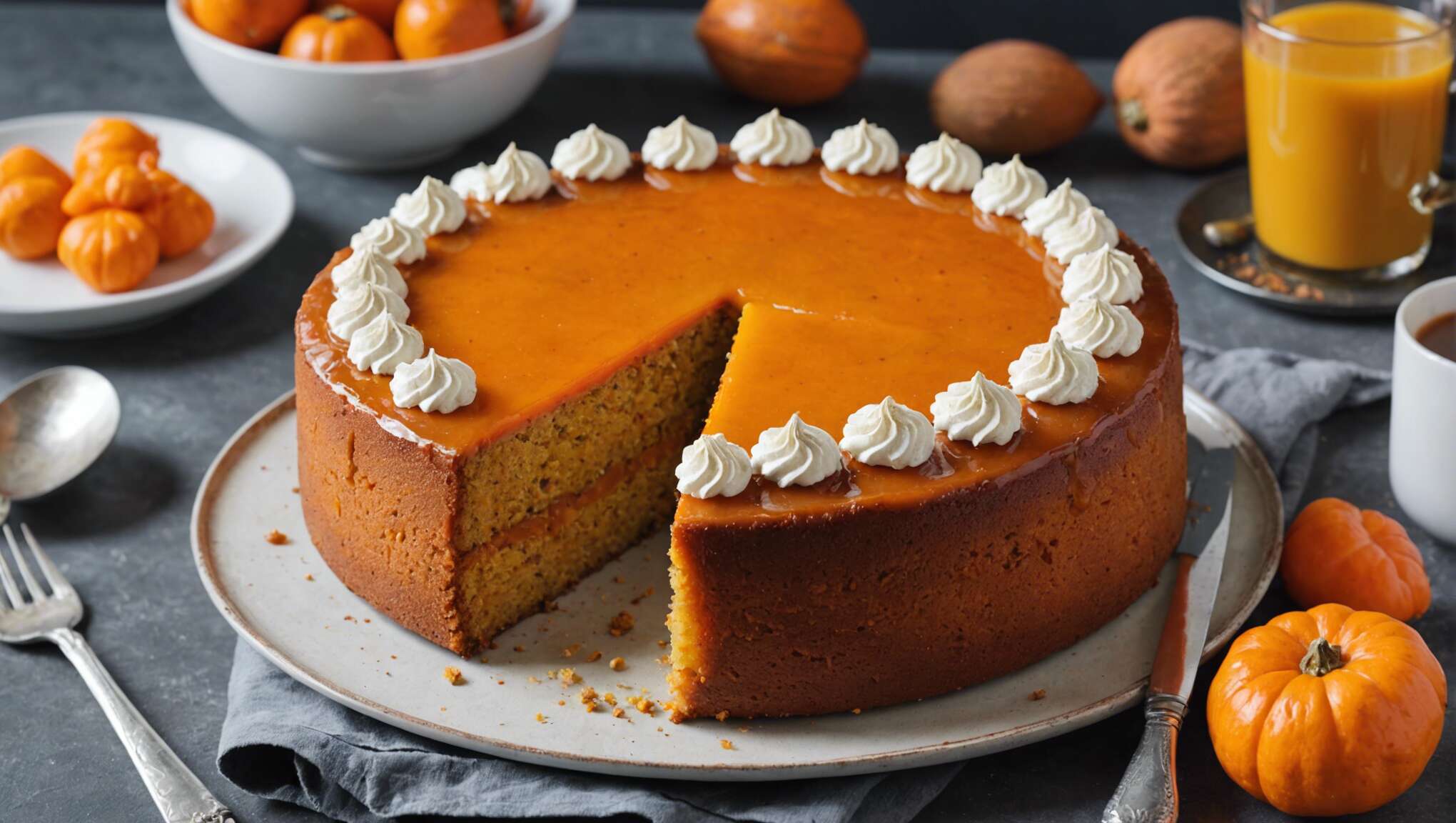 Recette de gâteau au potimarron : savourez l'automne avec ce pumpkin cake !