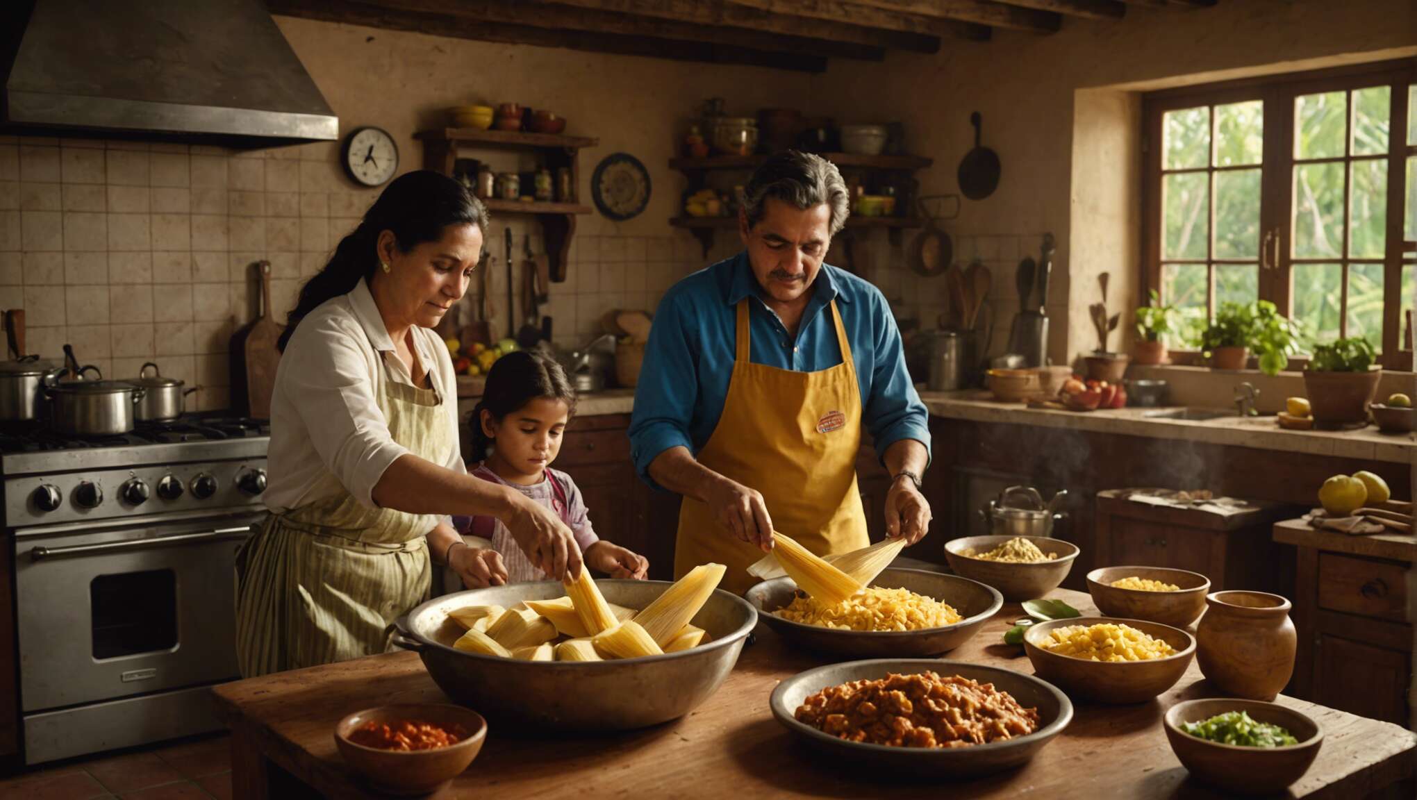 Préparer les tamales tolimenses : une tradition familiale et festive