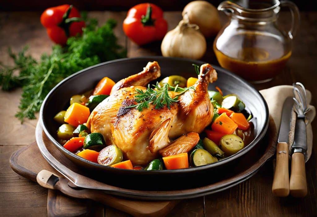 Recette de boulghour au poulet et aux légumes : sain et savoureux