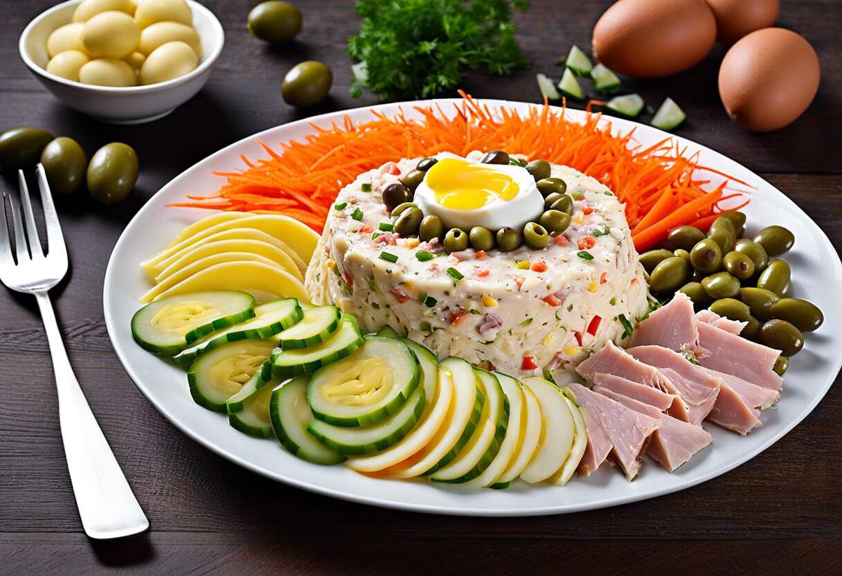 Recette d'ensaladilla rusa : la meilleure salade russe traditionnelle