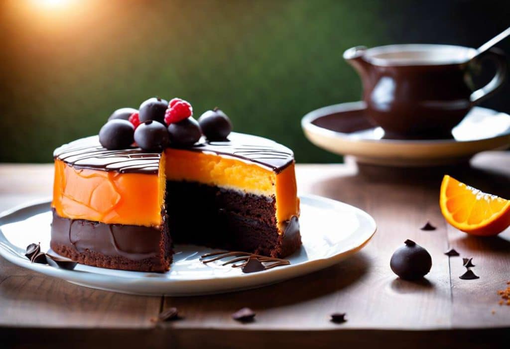Gâteau au chocolat et à l’orange : recette facile et gourmande