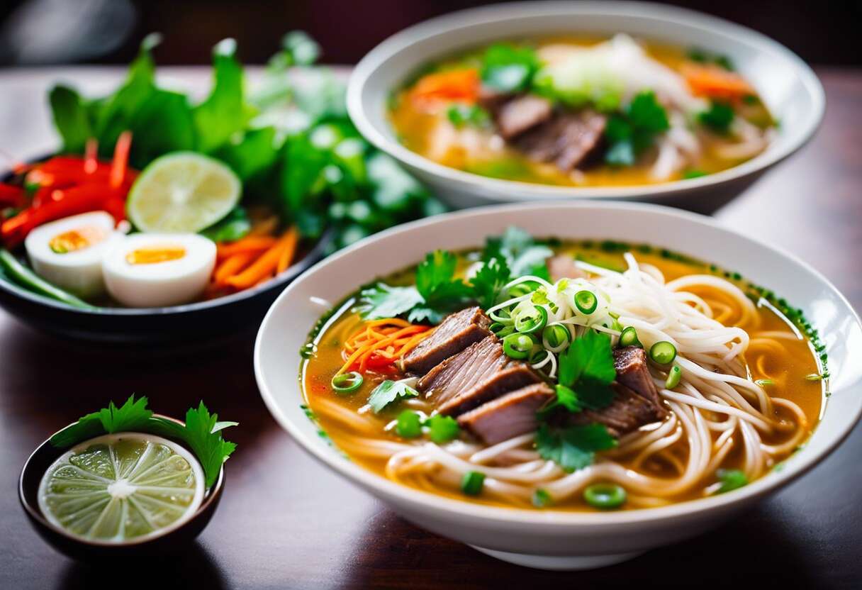 Phở contre bún chả : les stars des soupes vietnamiennes