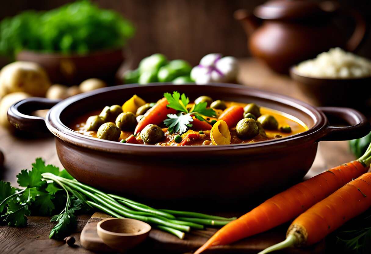 Ingrédients clés pour un curry végétarien réussi : épices et légumes phares
