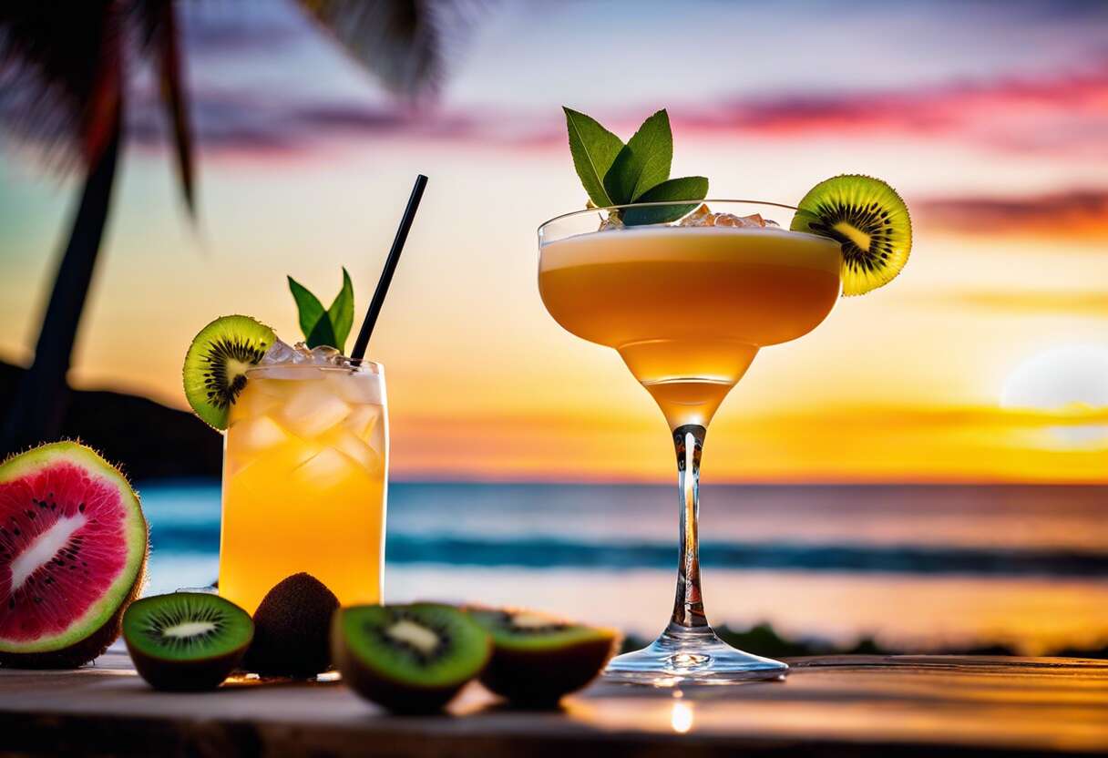 Cocktails down under : créer des boissons avec une touche néo-zélandaise