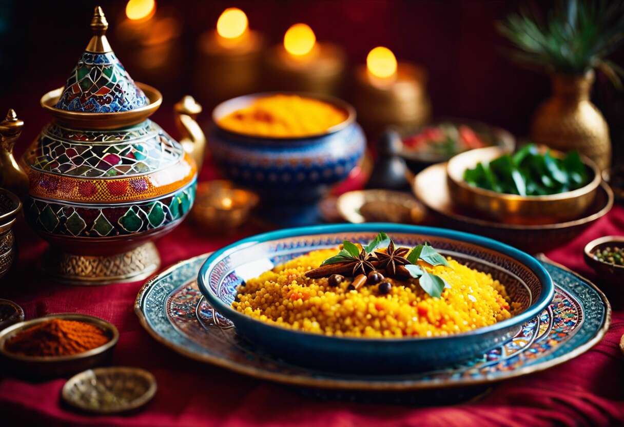 L'art de la table marocaine : présenter un couscous comme un chef