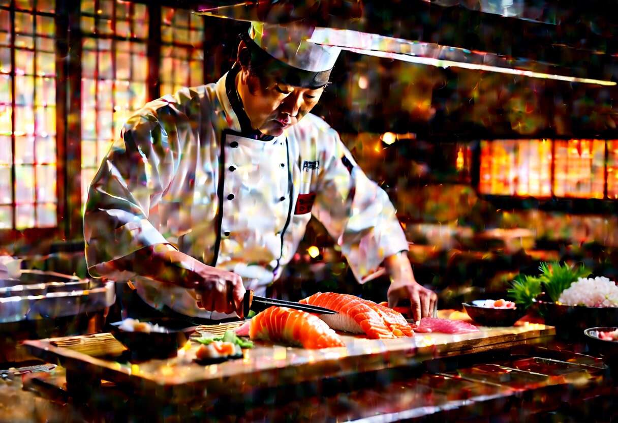 Les essentiels de la découpe : techniques japonaises traditionnelles pour le sashimi et les sushis