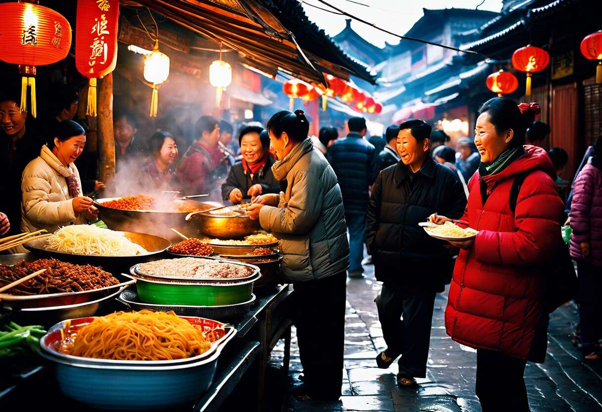 Street food au yunnan : une expérience gustative authentique à chaque coin de rue