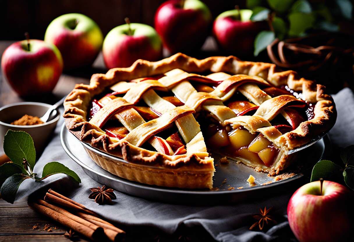 Apple pie traditionnelle : comment obtenir une tarte aux pommes parfaite ?